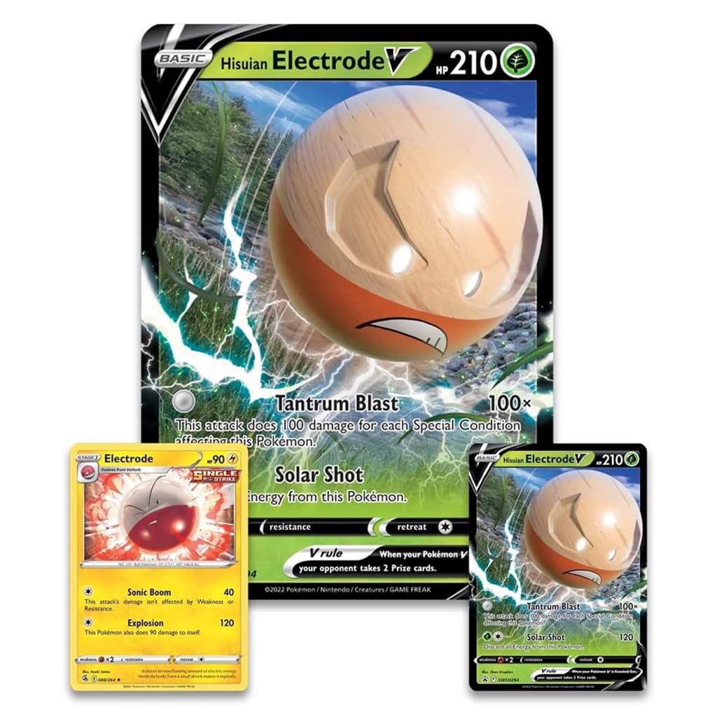 POKEMON TCG HISUIAN ELECTRODE V BOX 1216 - Vista 2