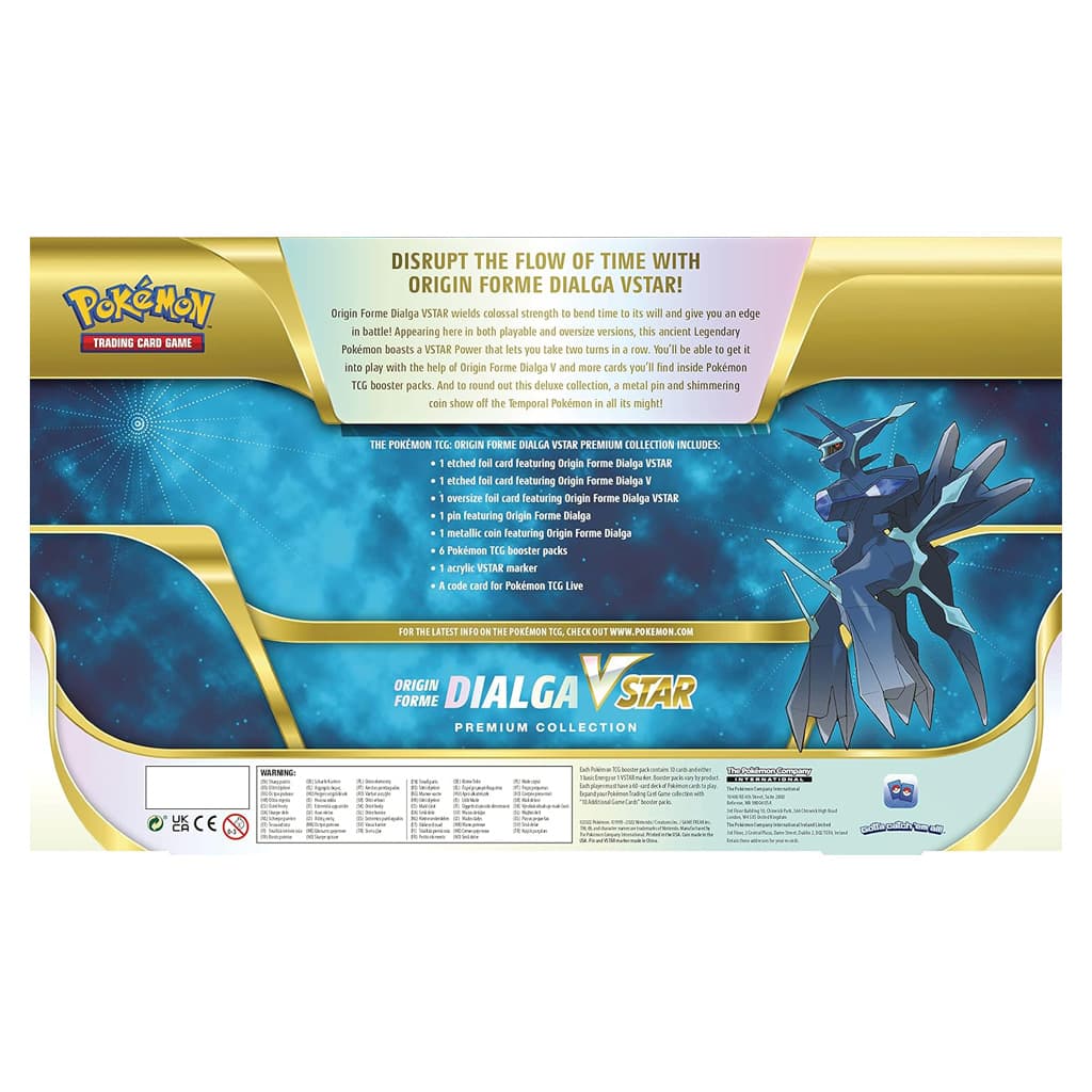POKEMON TCG ORIGIN FORME DIALGA VSTAR PREMIUM 50752 - Vista 4