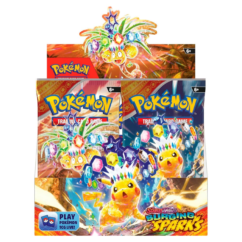POKEMON TCG SCARLET & VIOLET SURGING SPARKS DISPLAY 36PCS 4 - Vista 2