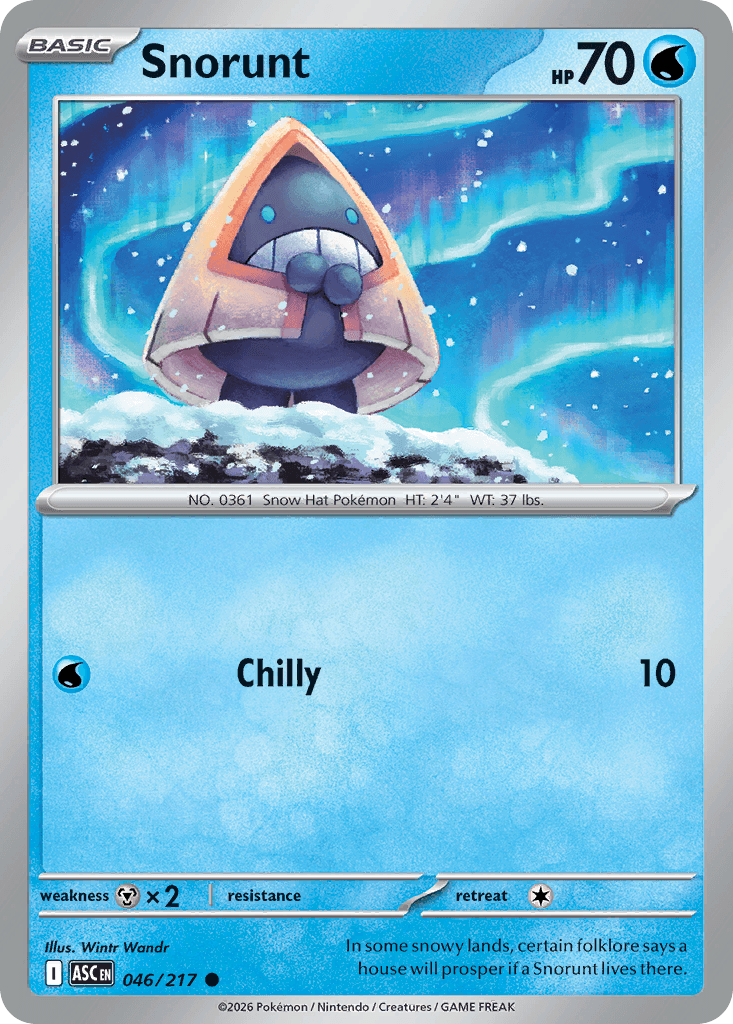 Snorunt - 046/295 - Ascended Heroes - Normal
